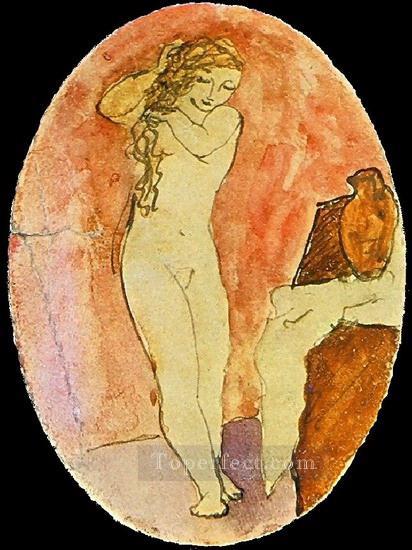 Tyalet 2 1906 Cubists Oil Paintings